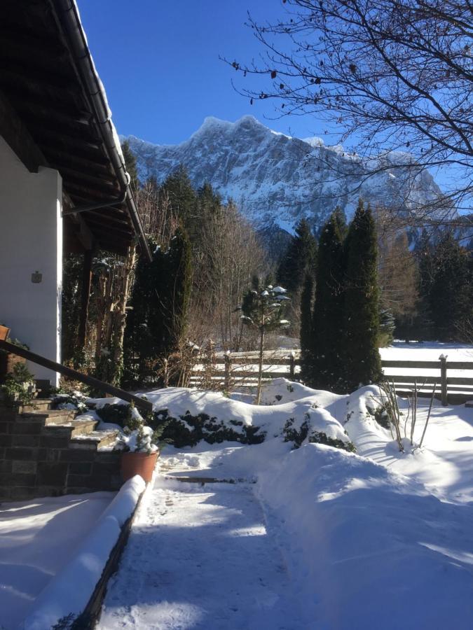 Ferienhaus Wieswald Ehrwald Bagian luar foto